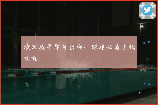 埃及战平即可出线，球迷必看出线攻略